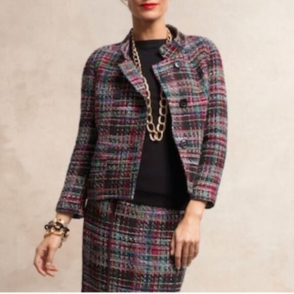 Talbots Tweed Skirt Suit - Picture 3 of 7